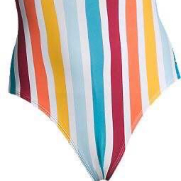 BRAND NEW women ripzone stripe swim swimsuit bathing suit swimming size S & M - Picture 2 of 6